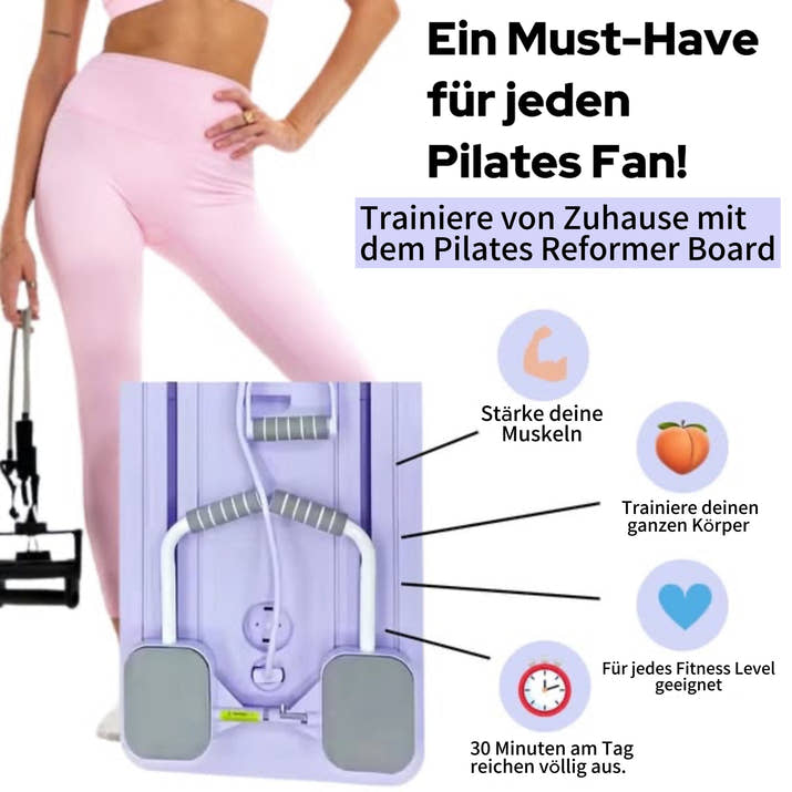 Premium Pilates Reformer Board